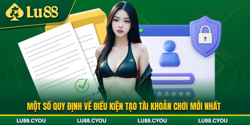 Điều khoản và điều kiện về tạo tài khoản Lu88
